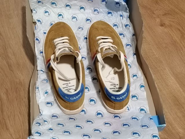 Zapatillas El Ganso Match Suede Ribbon 45 Nuevas!!