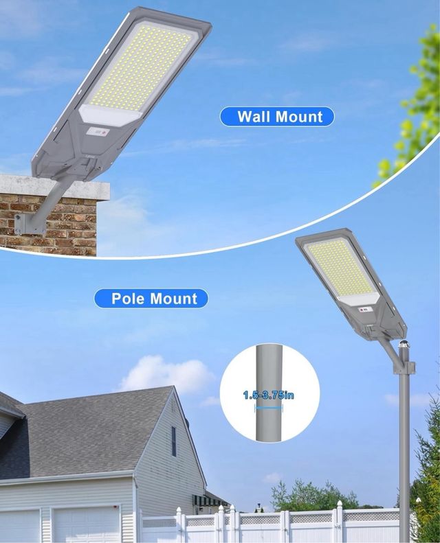 Farola solar LED sensor de movimiento. LL-PRO MAX.