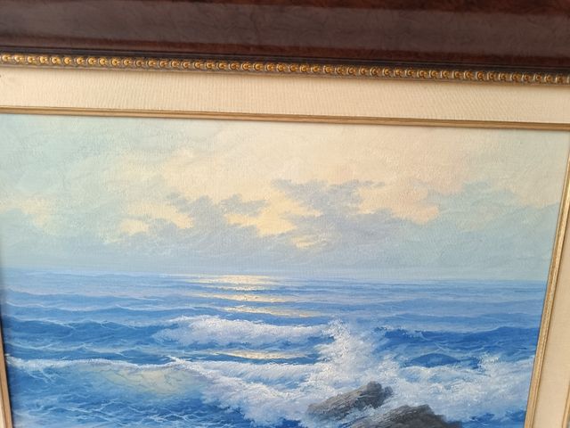 Óleo M. Granados -  Mar