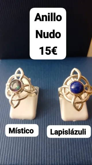 Anillo plata Rubí místico Talla 16