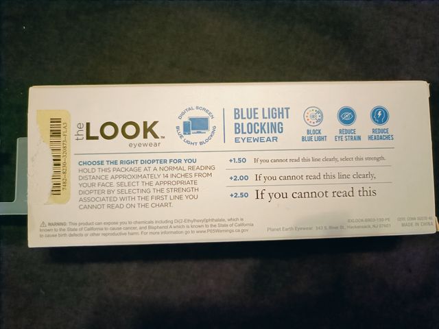 Gafas lectura The Look - Anti luz azul