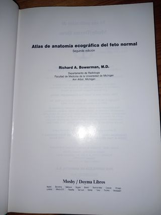 Atlas Anatomía Ecográfica Feto
