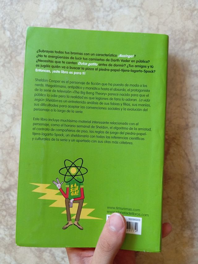 La vida según Sheldon. B.B Theory. ÚLTIMO PRECIO