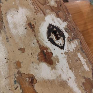 Mesa vintage de madera
