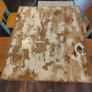 Mesa vintage de madera