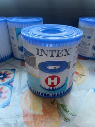4 Filtros INTEX piscina