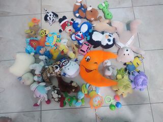 Lote de 30 juguetes de peluche