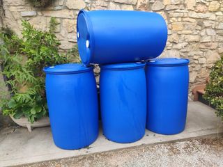 Bidones 220L - Plástico Azul
