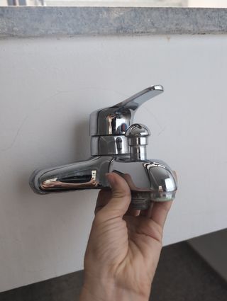 Grifo Roca baño - plateado