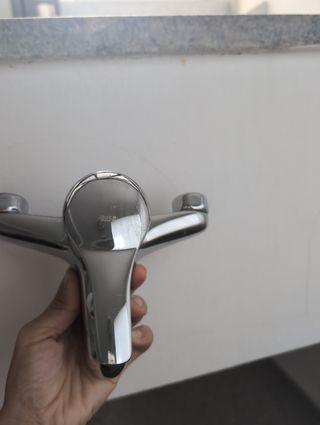 Grifo Roca baño - plateado