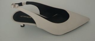 ZAPATOS DE SALÒN UTERQÜE, BLANCO ROTO