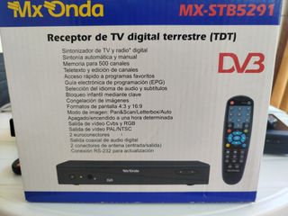 Receptores TDT MX ONDA - MX STB5291