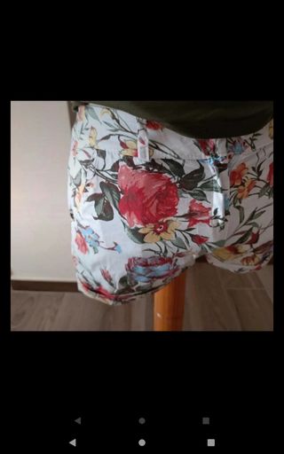 Shorts estampados florales