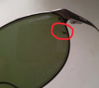 Gafas Arnette - Verdes y Plateadas