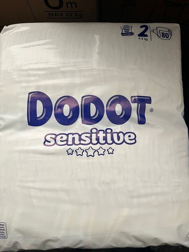 Dodot Sensitive Talla 2 (4-8kg) - 80uds