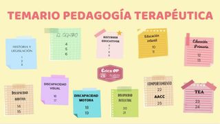 OPOSICIONES PT - PEDAGOGÍA TERAPÉUTICA (CANARIAS)
