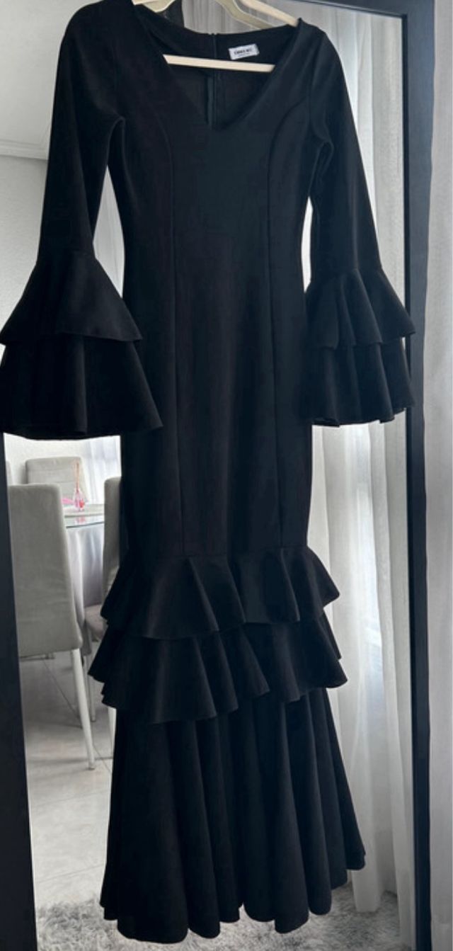 Vestido Flamenca Negro