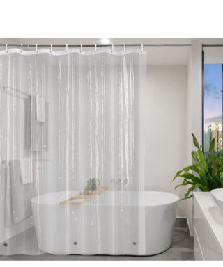 Cortina ducha YISURE transparente 100x200cm