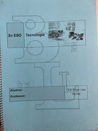 Tecnología 2 Eso ÍES Broch i Llop