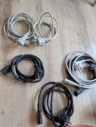Cables alimentación varios