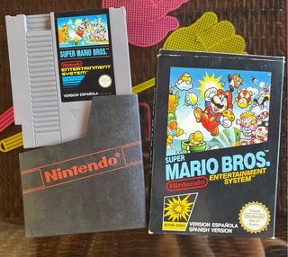 NES (Nintendo) Española y juego- Super Mario Bros