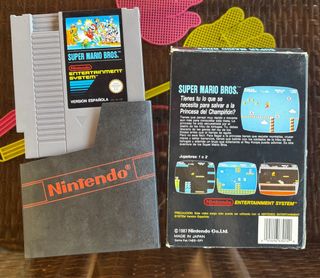 NES (Nintendo) Española y juego- Super Mario Bros