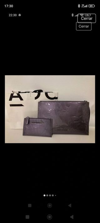 Bolso Adolfo Domínguez Morado