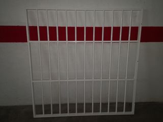 Rejas aluminio blancas. ¡Como nuevas!
