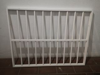 Rejas aluminio blancas. ¡Como nuevas!