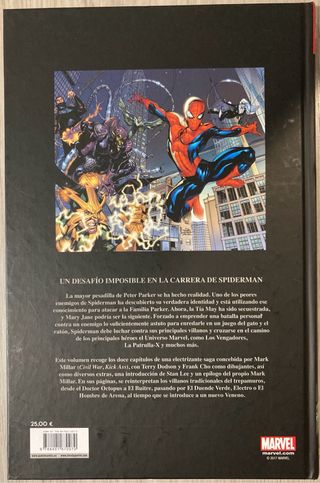 Marvel Comics Spiderman entre los muertos