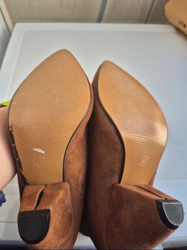 Botines Marrón - Tacón