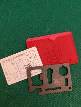Carta Multifunzione 11 in 1 - Acciaio inossidabile
