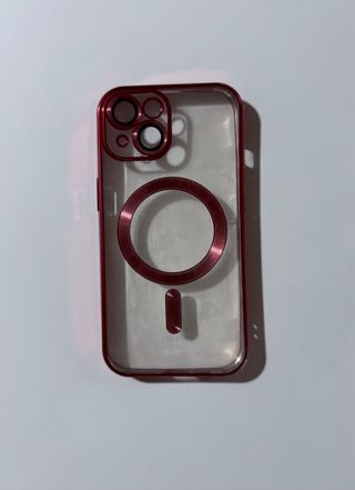 Funda iPhone 15 - Rojo Metalizado