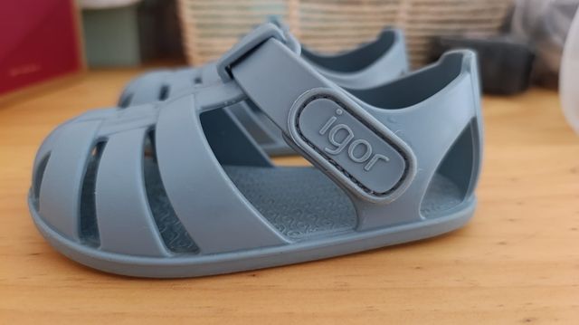 Sandalias Igor Nemo niño talla 20 - Azul