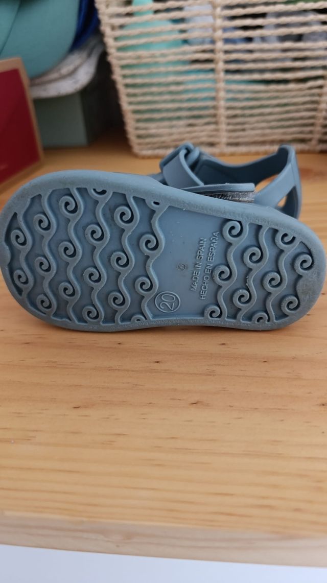 Sandalias Igor Nemo niño talla 20 - Azul