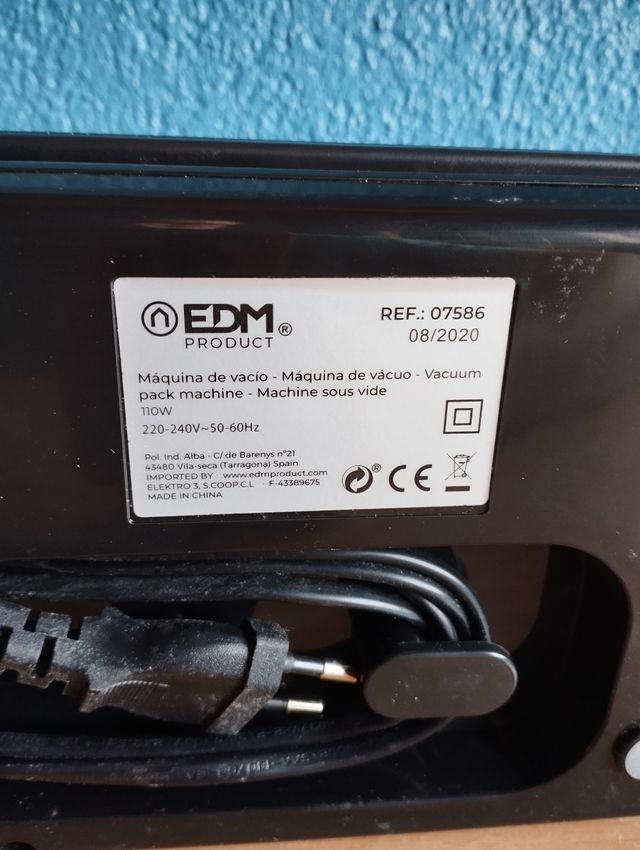 Envasadora vacío - EDM