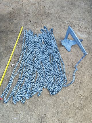 Ancla Trefoil 7,5kg + 30m Cadena