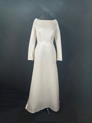 Vestido novia blanco - elegante