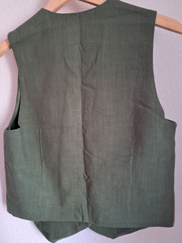 Chaleco Primark verde S