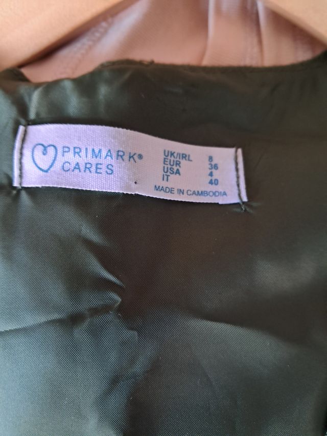 Chaleco Primark verde S