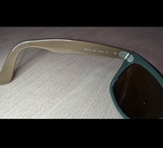 Ray-Ban RB2140: gafas sol verde-dorado