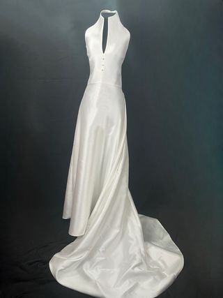 Vestido novia blanco - elegante