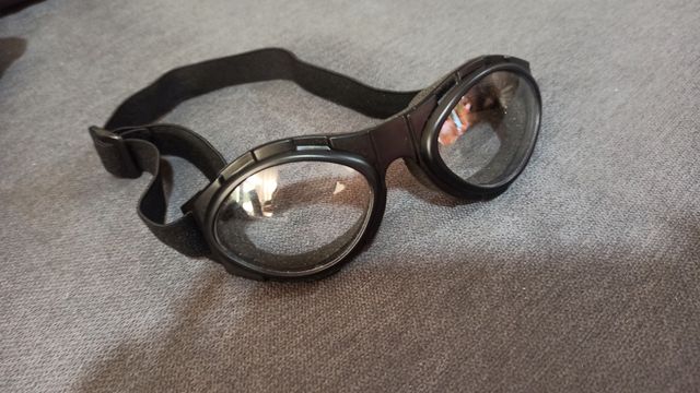 Gafas moto vintage + lentes