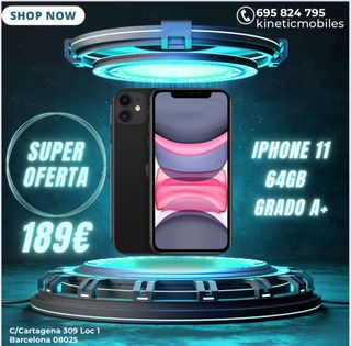 iPhone 11 64GB - Grado A+ - Oferta