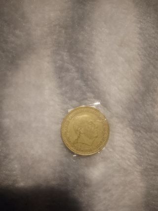 Moneda antigua alemana 1949 