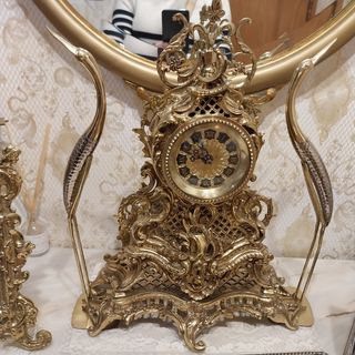 Reloj bronce estilo Luis XV