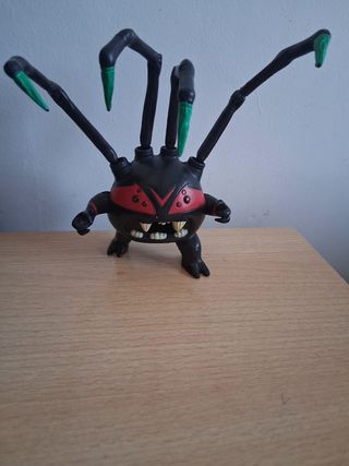 Figura acción araña villano de tortugas ninjas