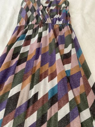 Vestido vintage multicolor