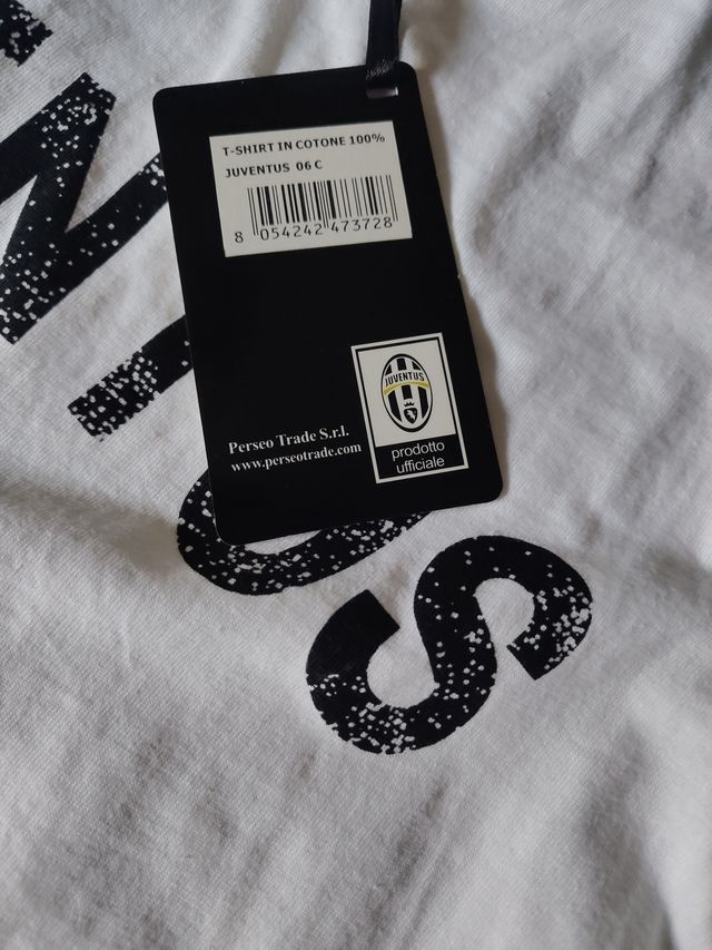 T-shirt Juventus Uomo Cotone