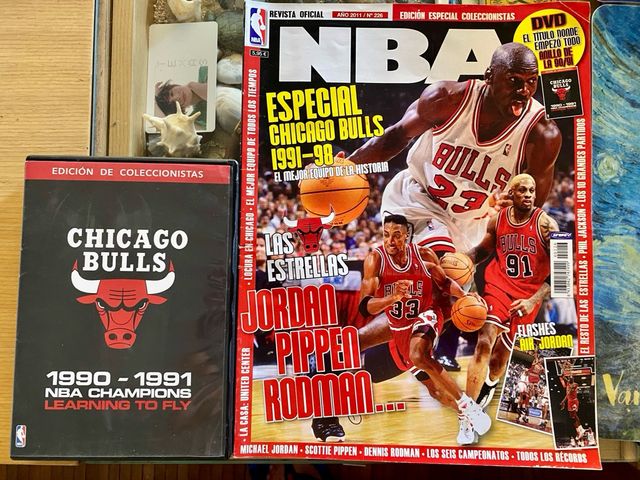*NBA Ed.Especial Coleccionistas ChicagoB.91-98+DVD